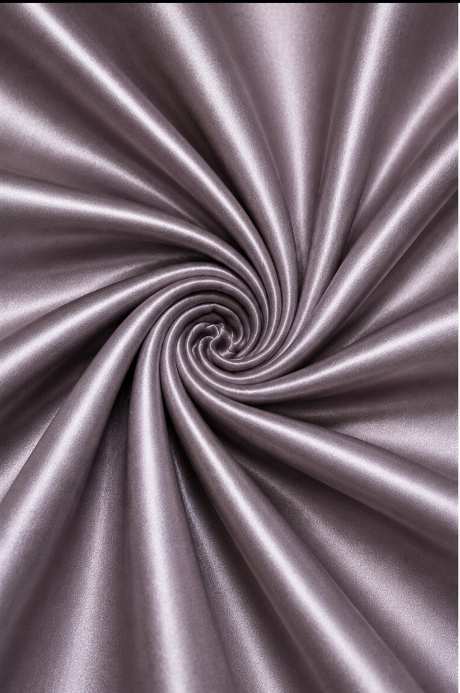 Smokey Lavender Silk Satin